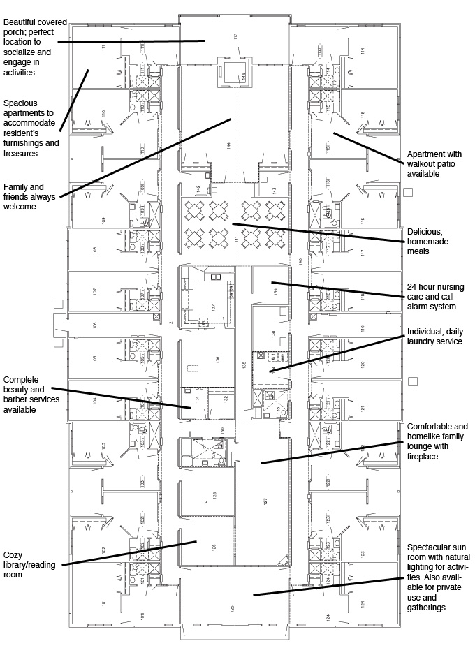 Room floorplans