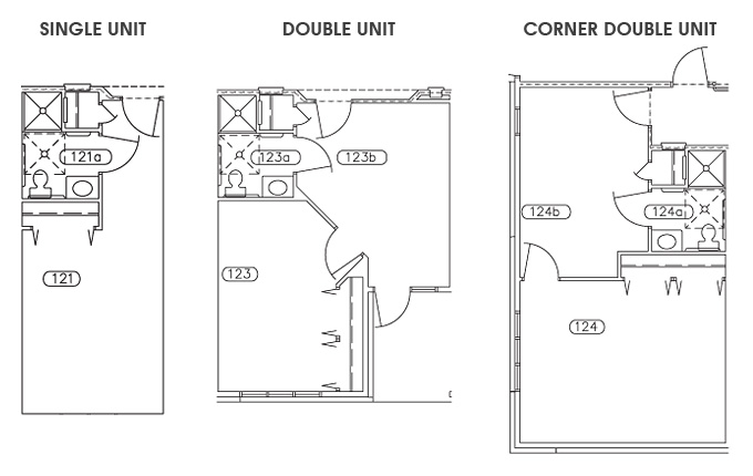 Room floorplans